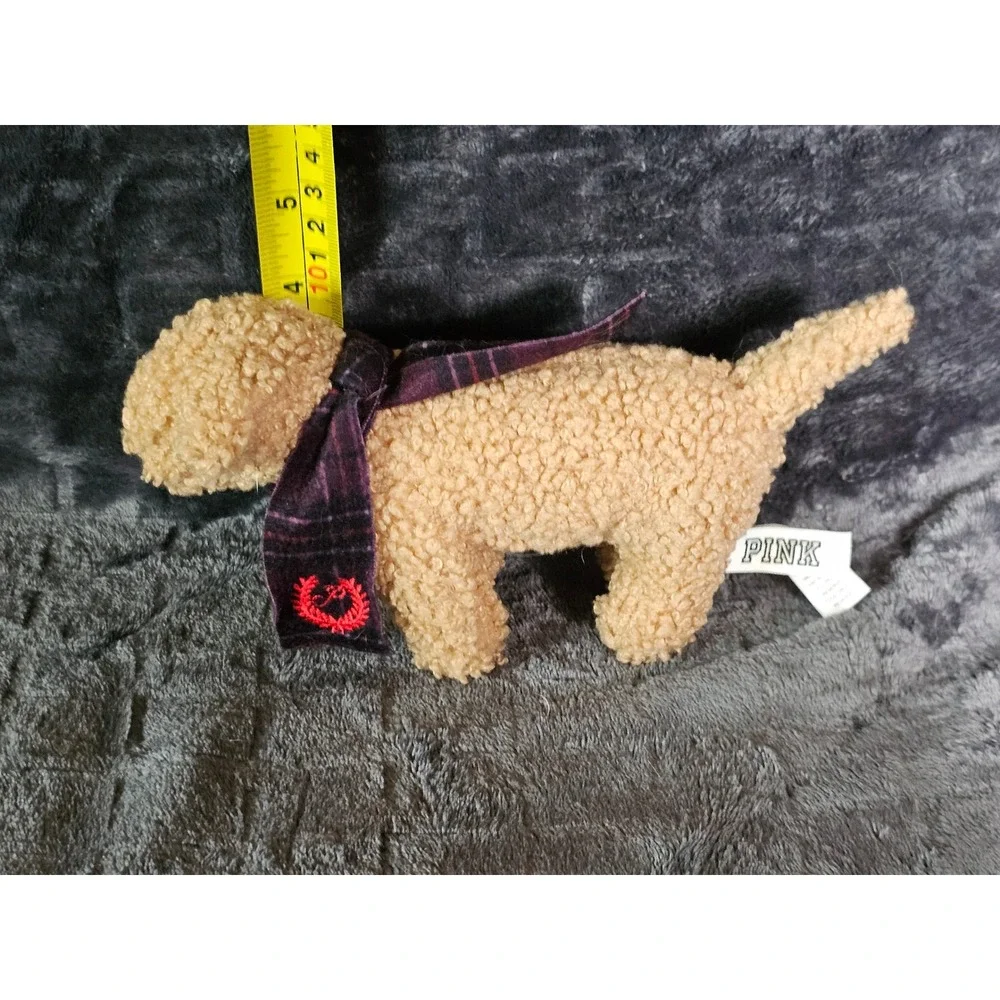 PINK‎ Victoria's Secret 2024 Holiday Mini Dog with Scarf